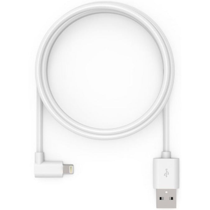Charging Cable USB-C to USB C 90-Degree 2.0 Charge - 6ft - White