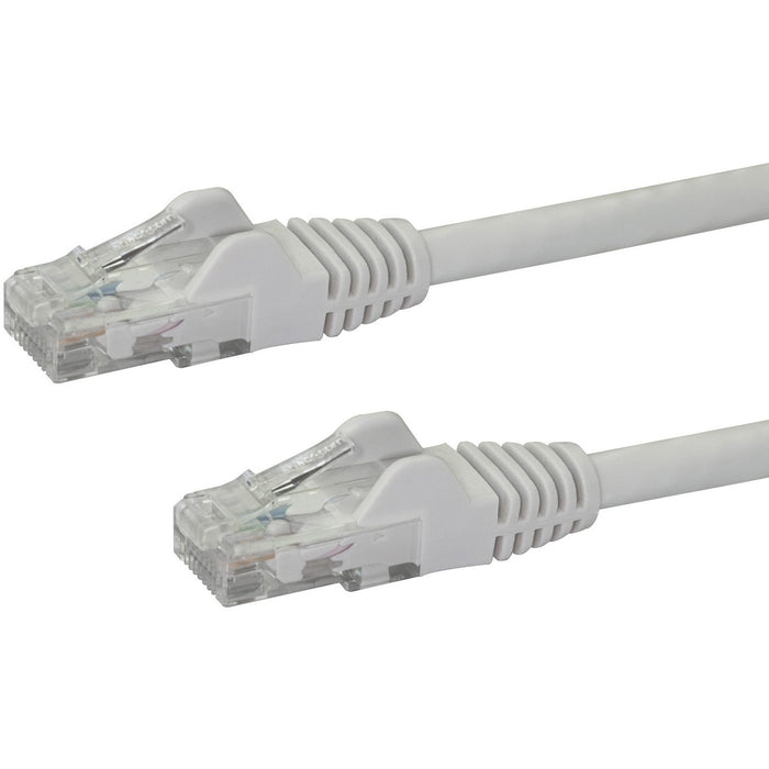 StarTech.com 6ft CAT6 Ethernet Cable - White Snagless Gigabit - 100W PoE UTP 650MHz Category 6 Patch Cord UL Certified Wiring/TIA