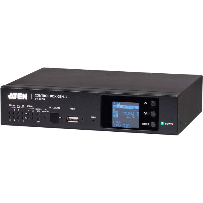 ATEN VK1200 Environment Control System Compact unit (2nd Generation) with Dual LAN