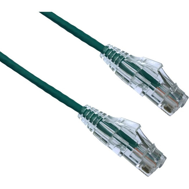 Axiom 30FT CAT6 BENDnFLEX Ultra-Thin Snagless Patch Cable 550mhz (Green)