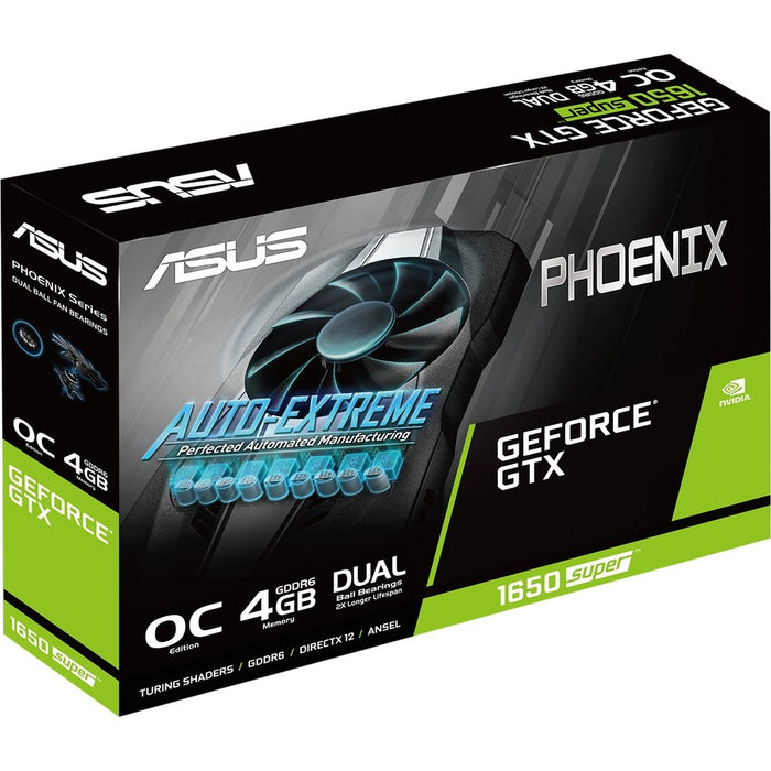 Asus NVIDIA GeForce GeForce GTX 1650 SUPER Graphic Card - 4 GB GDDR6