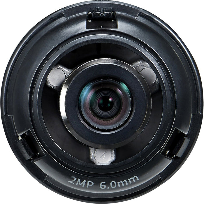 Wisenet SLA-2M6000P - 6 mm - f/2 - Fixed Lens for M12-mount
