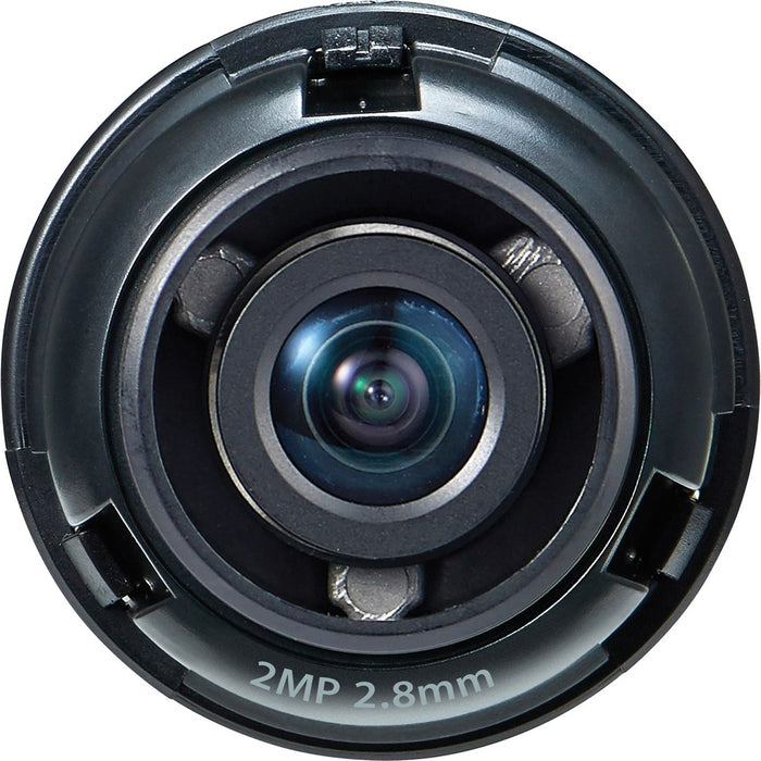 Wisenet SLA-2M2800P - 2.80 mm - f/2 - Fixed Lens for M12-mount