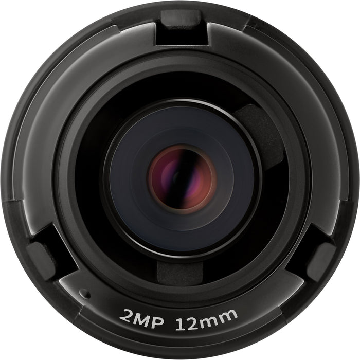 Wisenet SLA-2M1200P - 12 mm - f/2 - Fixed Lens for M12-mount