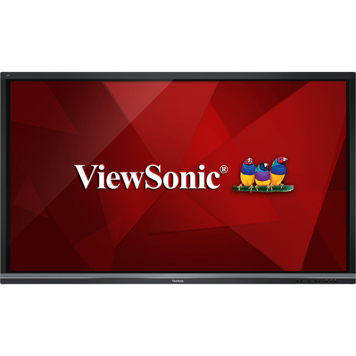 ViewSonic IFP6550-E2 - 65" ViewBoard 4K Ultra HD Interactive Flat Panel Bundle