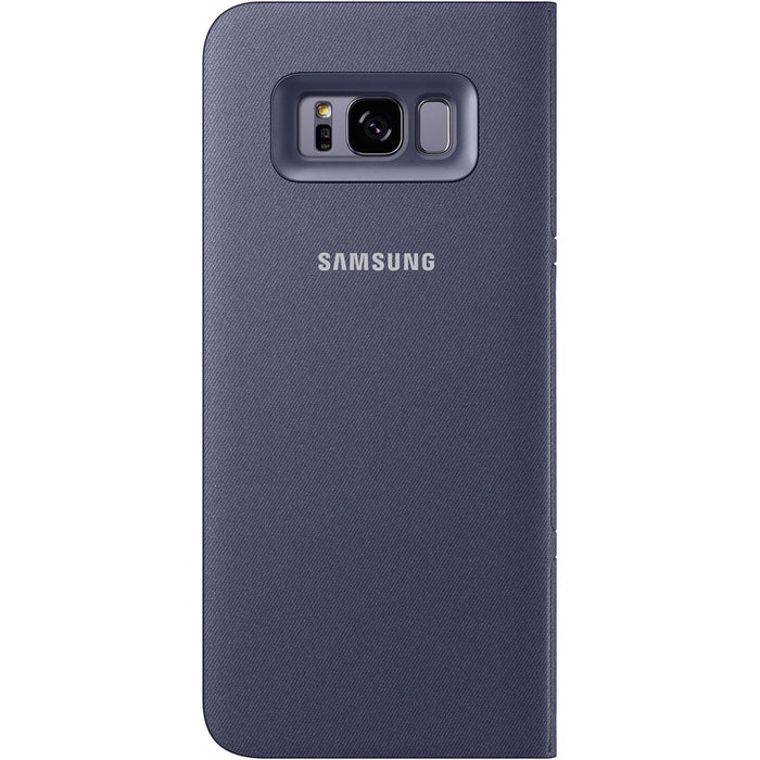 Samsung Carrying Case (Wallet) Smartphone, Credit Card - Orchid Gray