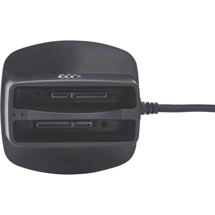 Manhattan 151955 Drive Dock SATA/600 - USB 3.0 Type A Host Interface External - Black