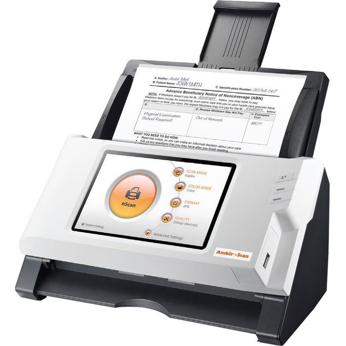 Ambir nScan 915i network attached document scanner