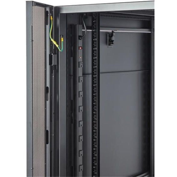 StarTech.com 42U 19" Server Rack Cabinet /4 Post Adjustable Deep 3-35" Mobile Locking Vented IT/Data Network Equipment Enclosure w/Casters