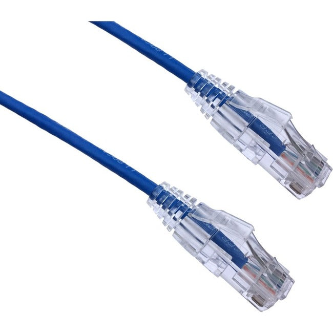 Axiom 4FT CAT6 BENDnFLEX Ultra-Thin Snagless Patch Cable 550mhz (Blue)