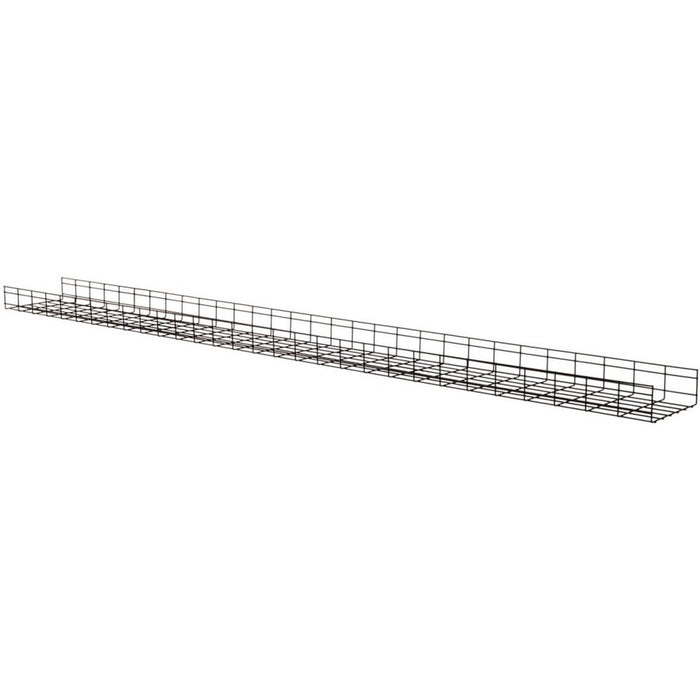 Tripp Lite Wire Mesh Cable Tray - 300 x 100 x 3000 mm (12 in. x 4 in. x 10 ft.), 6 Pack