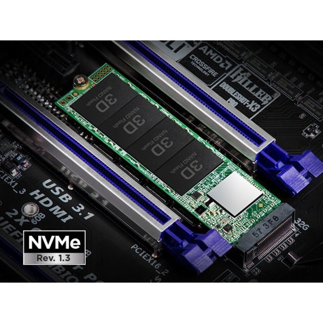 Transcend 112S 256 GB Solid State Drive - M.2 2280 Internal - PCI Express NVMe (PCI Express NVMe 3.0 x4)