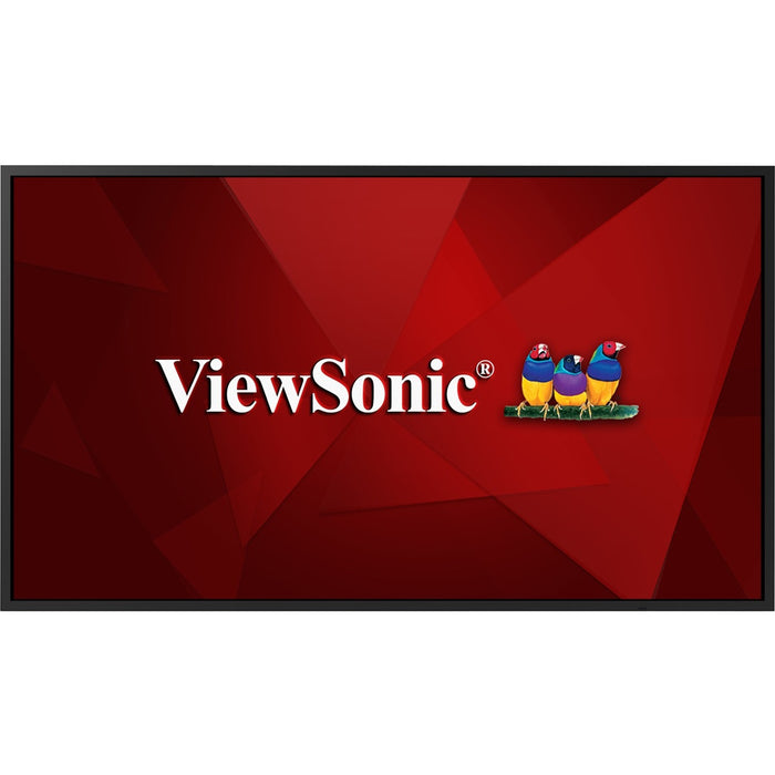 ViewSonic 55" Display, 3840 x 2160 Resolution, 350 cd/m2 Brightness, 24/7