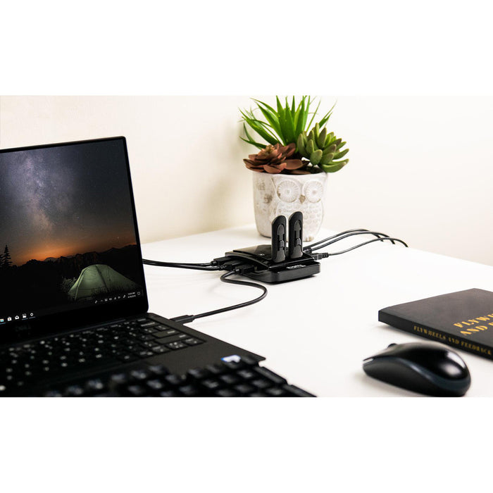 Plugable USB 2.0 7-Port High Speed Hub with 15W Power Adapter