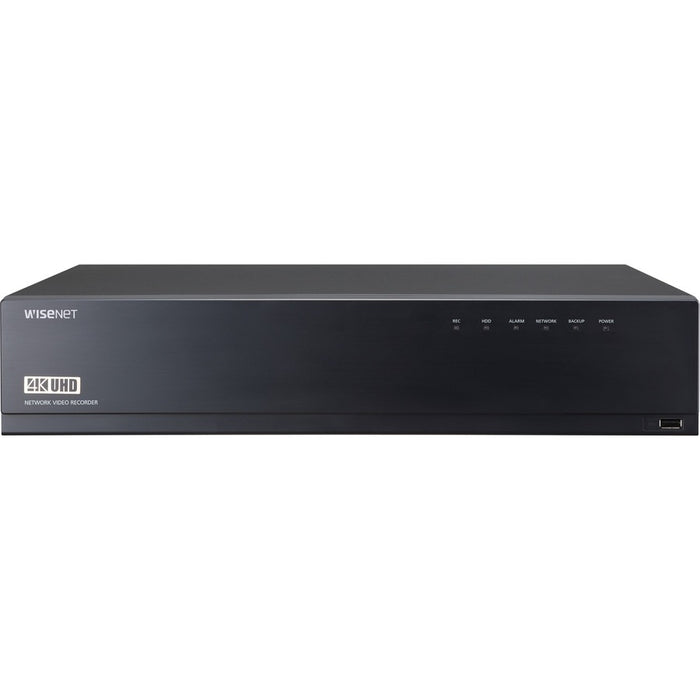 Wisenet 16Channel Network Video Recorder with PoE Switch - 28 TB HDD