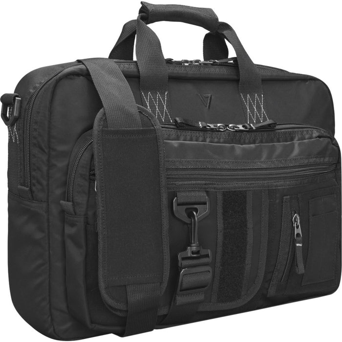 V7 Elite Black Ops CTX16-OPS-BLK Carrying Case (Briefcase) for 16" to 16.1" Notebook - Black