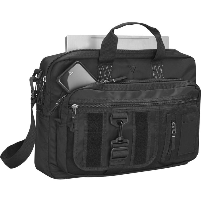 V7 Elite Black Ops CTX16-OPS-BLK Carrying Case (Briefcase) for 16" to 16.1" Notebook - Black