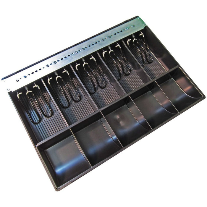 apg Replacement Tray | Plastic Molded Till for Cash Register| 5 Bill/ 5 Coin Compartments | 16&acirc;&euro;� x 16.8&acirc;&euro;� x 4.9&acirc;&euro;� | PK-15U-5-BX