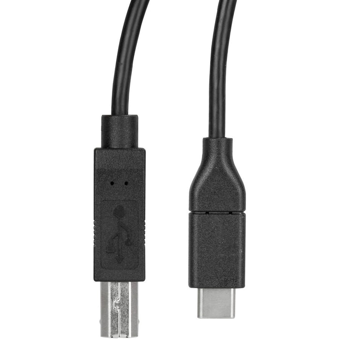 StarTech.com 0.5m USB C to USB B Printer Cable - M/M - USB 2.0 - USB C to USB B Cable - USB C Printer Cable - USB Type C to Type B Cable