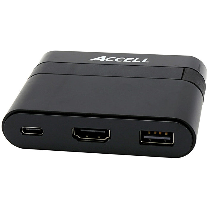 Accell USB-C to 3 DisplayPort Multiple Display (MST) Hub