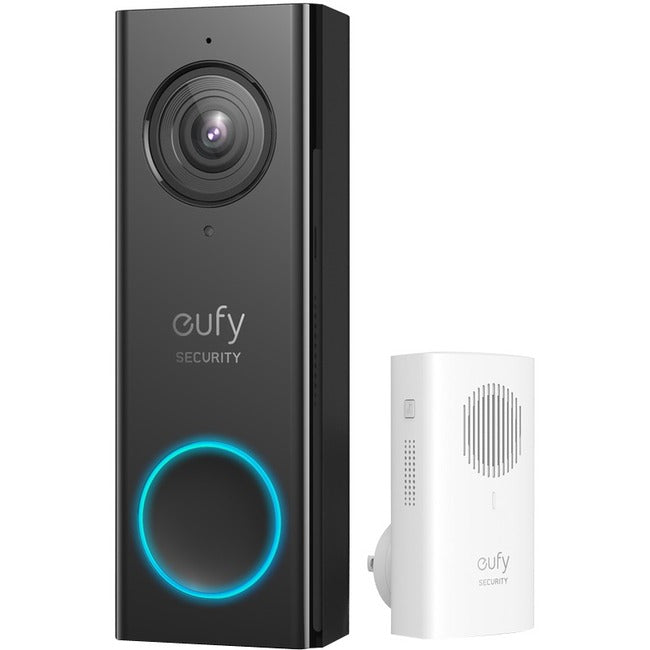 eufy Security, Wireless Video Doorbell (Battery-Powered) with 2K HD, No Monthly Fee, On-Device AI for Human Detection, 2-Way Audio, Simple Self-Installation