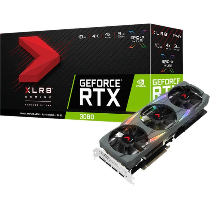 PNY NVIDIA GeForce RTX 3080 Graphic Card - 10 GB GDDR6X