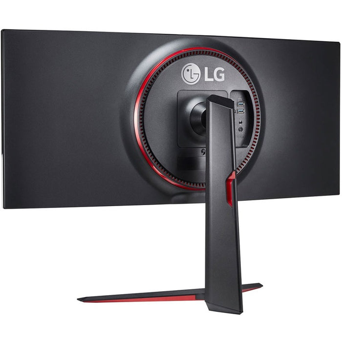 LG UltraGear 34GN85B-B 34" UW-QHD Curved Screen Gaming LCD Monitor - 21:9 - Matte Black
