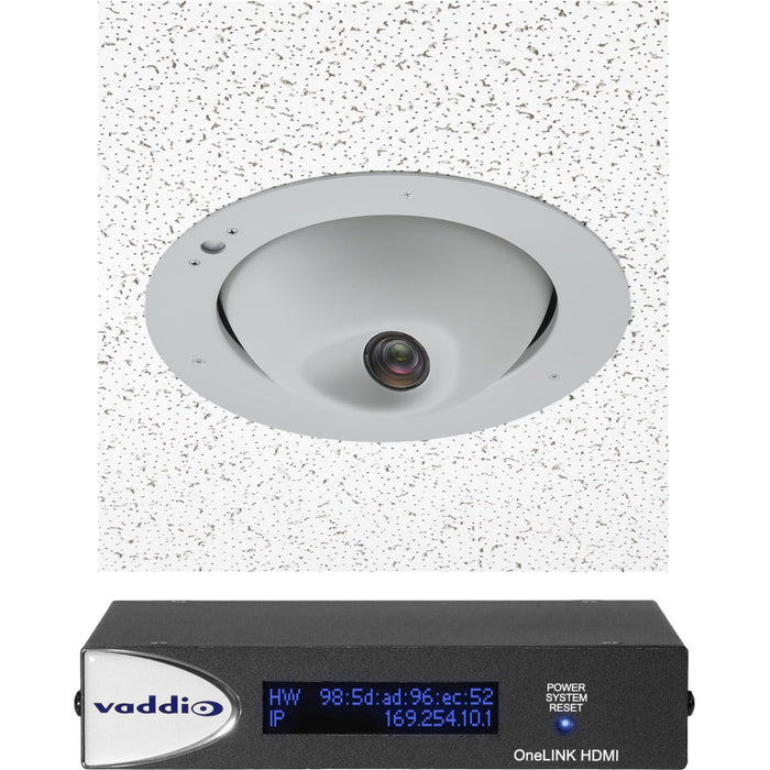 Vaddio RoboFLIP Video Conferencing Camera - 8.5 Megapixel - 60 fps - White