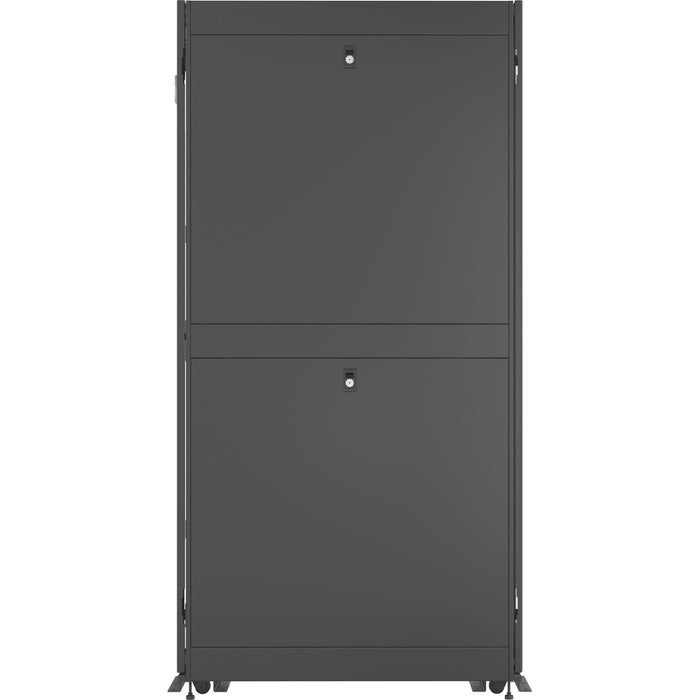Vertiv VR Rack - 48U Server Rack Enclosure| 600x1100mm| 19-inch Cabinet with Shock Packaging