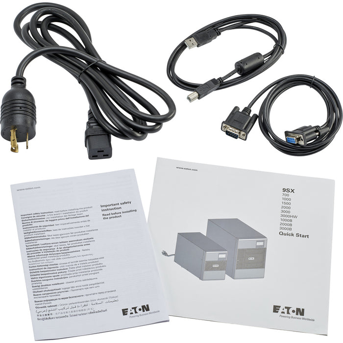 Eaton 9SX UPS Online UPS 3000VA 2700 Watt 120V Extended Runtime Tower LCD USB