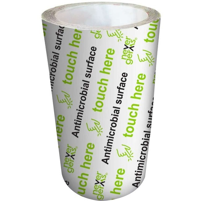 Star Micronics Antimicrobial covers, Custom Application Roll - 4 inch roll, 4" x 96" , Antimicrobial surface Graphic, Clear, 1 roll