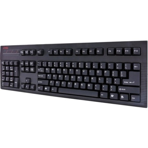 DSI Left Handed Wired Mechanical Keyboard with Cherry Red Switches