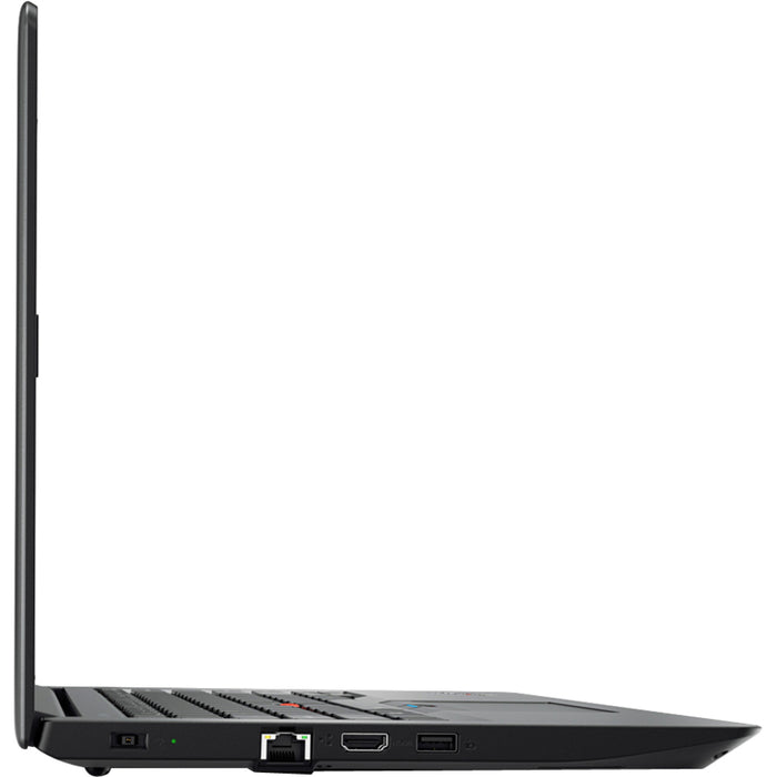 Lenovo ThinkPad E470 20H10059US 14" Notebook - 1366 x 768 - Intel Core i3 7th Gen i3-7100U Dual-core (2 Core) 2.40 GHz - 4 GB Total RAM - 180 GB SSD - Black