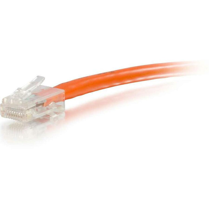 C2G-4ft Cat6 Non-Booted Unshielded (UTP) Network Patch Cable - Orange