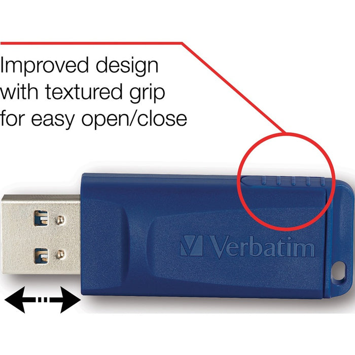 Verbatim 32GB Store 'n' Go USB Flash Drive - 2pk - Blue, Green