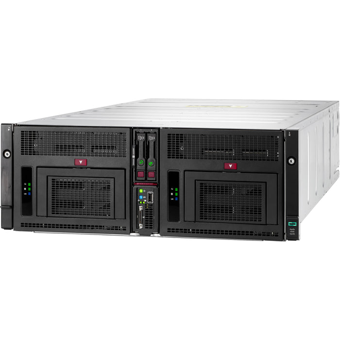 HPE ProLiant XL450r G10 4U Rack Server - 2 x Intel Xeon Gold 6140 2.30 GHz - 256 GB RAM - 400 TB HDD - (50 x 8TB) HDD Configuration - 13.60 TB SSD - (8 x 1.6TB, 2 x 400GB) SSD Configuration - Serial Attached SCSI (SAS) Controller