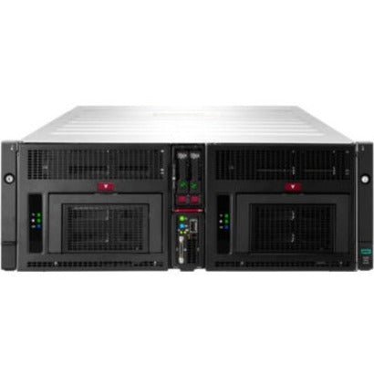 HPE ProLiant XL450r G10 4U Rack Server - 2 x Intel Xeon Gold 6140 2.30 GHz - 256 GB RAM - 400 TB HDD - (50 x 8TB) HDD Configuration - 13.60 TB SSD - (8 x 1.6TB, 2 x 400GB) SSD Configuration - Serial Attached SCSI (SAS) Controller
