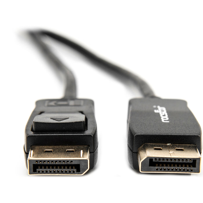 Rocstor Premium 10ft / 3m DisplayPort 1.2 Cable M/M - DisplayPort 4k - DisplayPort Male Digital Audio/Video - 10ft - Black- DP TO DP Cable 4Kx2K