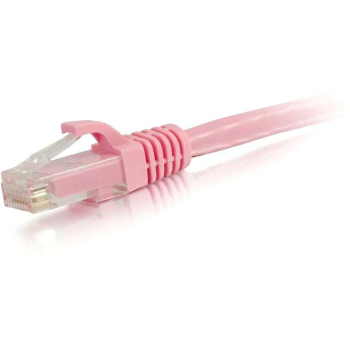 C2G-4ft Cat5e Snagless Unshielded (UTP) Network Patch Cable - Pink