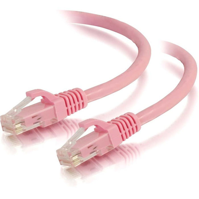 C2G-4ft Cat5e Snagless Unshielded (UTP) Network Patch Cable - Pink