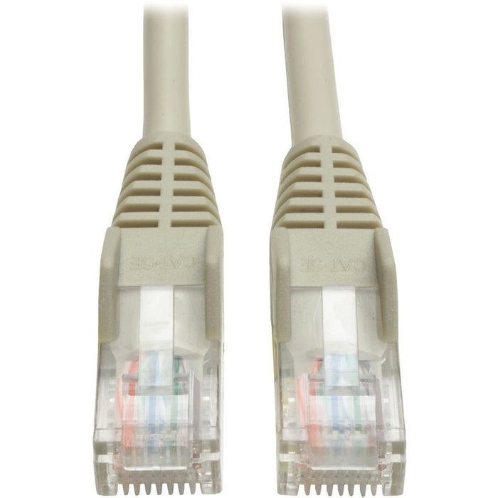 Tripp Lite 15ft Cat5e / Cat5 Snagless Molded Patch Cable RJ45 M/M Gray 15'