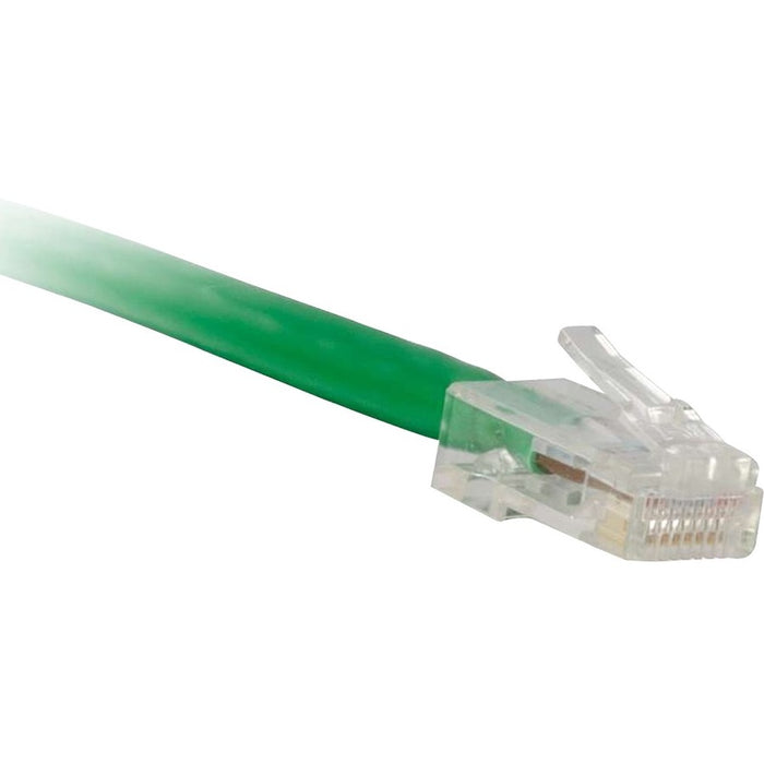ENET Cat5e Green 4 Foot Non-Booted (No Boot) (UTP) High-Quality Network Patch Cable RJ45 to RJ45 - 4Ft