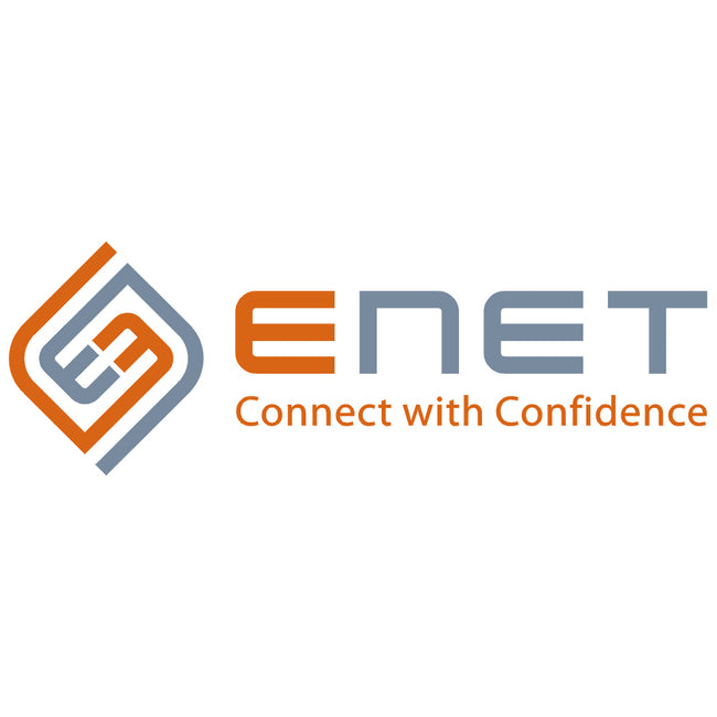 ENET Cat5e Category 5 Enchanced 350mhz Shielded Orange 50 Foot with Snagless Molded Boot (UTP) High-Quality Network Patch Cable RJ45 to RJ45 - 50Ft