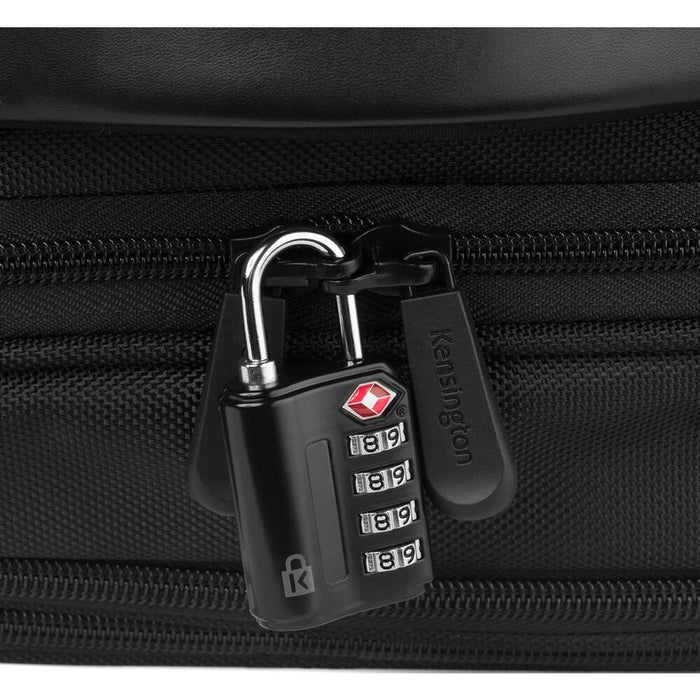 Kensington TSA Accepted 4-Dial Combination Lock - 4-Pack