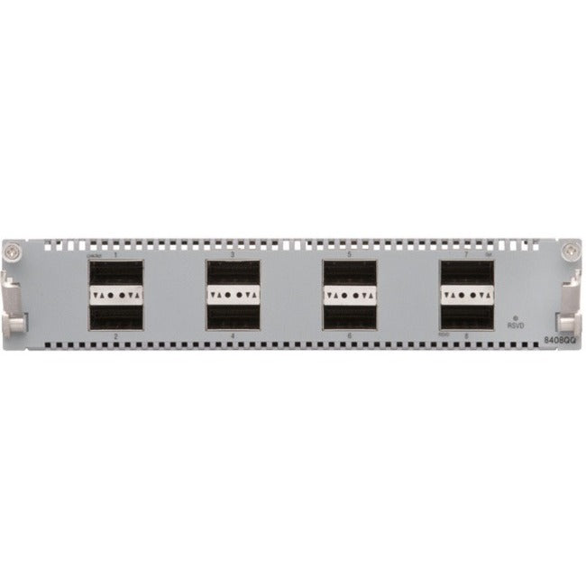 Avaya 8408QQ 8-port 40GBASE-QSFP+ Ethernet Switch Module for VSP 8400