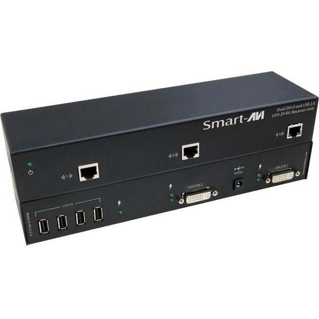 SmartAVI 2 DVI-D and USB 2.0 over CAT6 STP Extender