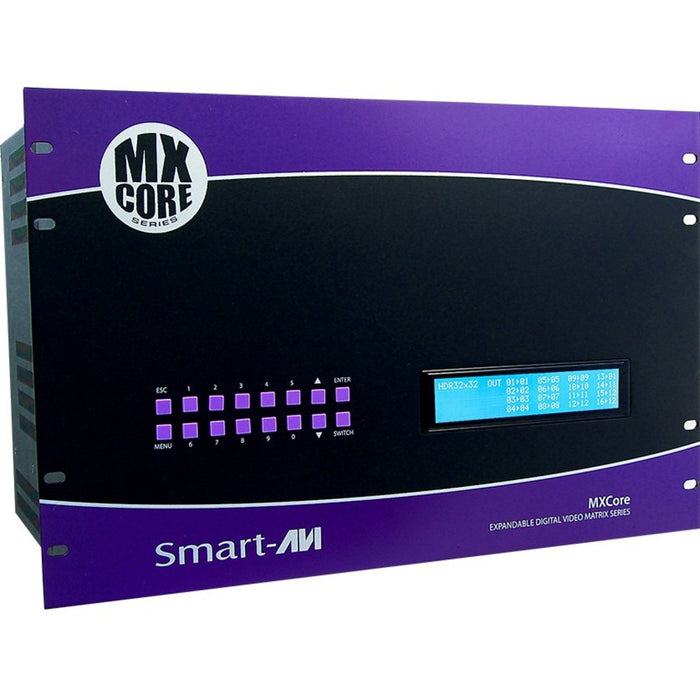 SmartAVI MXCORE-DX Expandable DVI-D 32X16 Matrix Switcher
