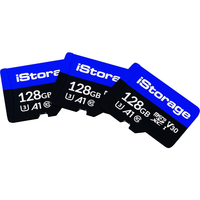 iStorage 128 GB microSDXC - 3 Pack
