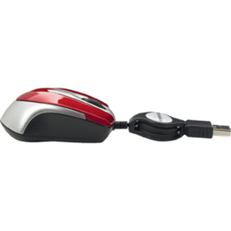 Verbatim Mini Travel Optical Mouse - Red