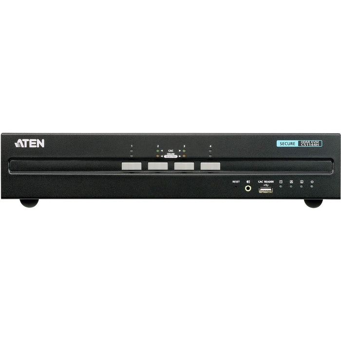 ATEN 4-Port USB HDMI Dual Display Secure KVM Switch (PSS PP v3.0 Compliant)-TAA Compliant